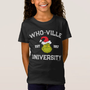 Grinch Who-ville University Est 1957 T-Shirt