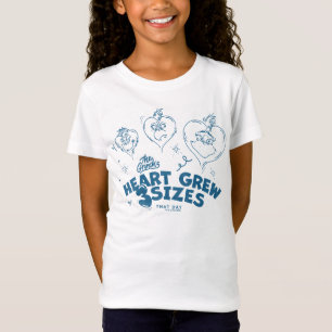 Grinch's Heart Grew 3 Sizes T-Shirt