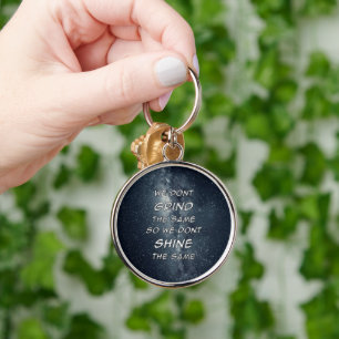 Grind & Shine Stars Motivational Inspiration Key Ring
