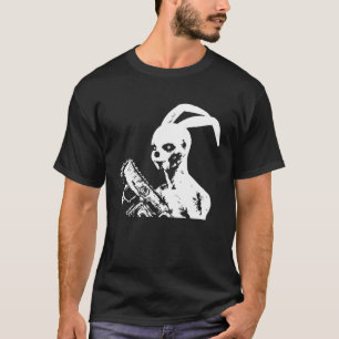 Grindcore Occult Horror Bunny Death Metal Thrash M T-Shirt