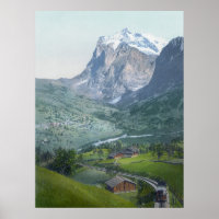 Grindelwald and Wetterhorn