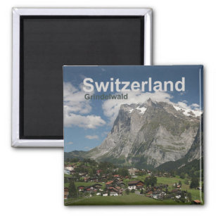 Grindelwald Switzerland Magnet Travel Souvenir