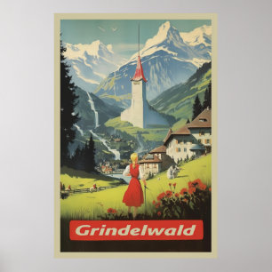 Grindelwald, Switzerland Poster