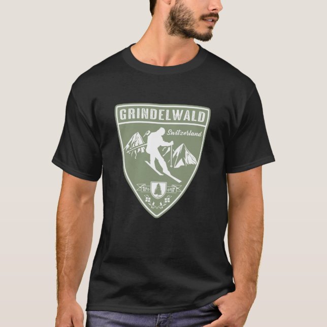 Grindelwald Switzerland T-Shirt (Front)