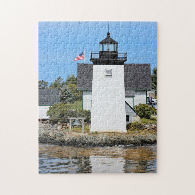 Grindle Point Lighthouse, Maine Jigsaw Puzzle (Vertical)
