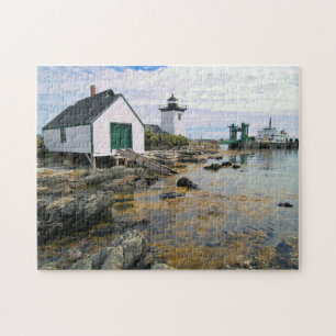 Grindle Point Lighthouse, Maine Jigsaw Puzzle