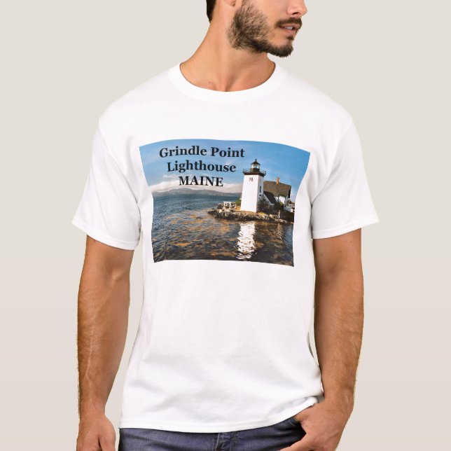 Grindle Point Lighthouse, Maine Shirt (Front)