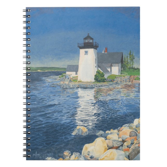 Grindle Point Lighthouse Notebook (Front)