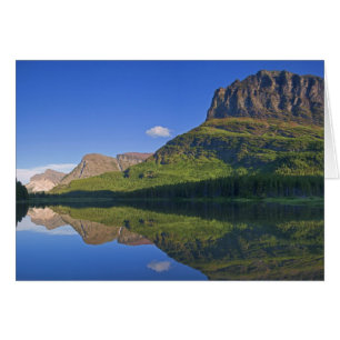 Grinnel Point and Allen Mountain reflect into