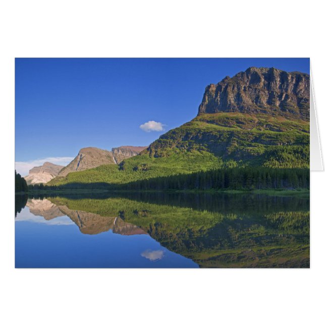 Grinnel Point and Allen Mountain reflect into (Front Horizontal)