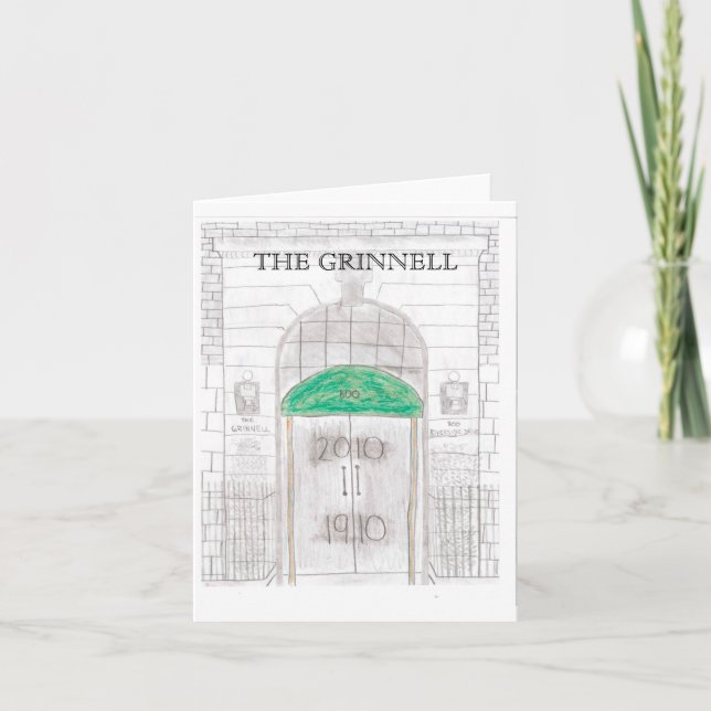 GRINNELL Centennial notecards (Front)