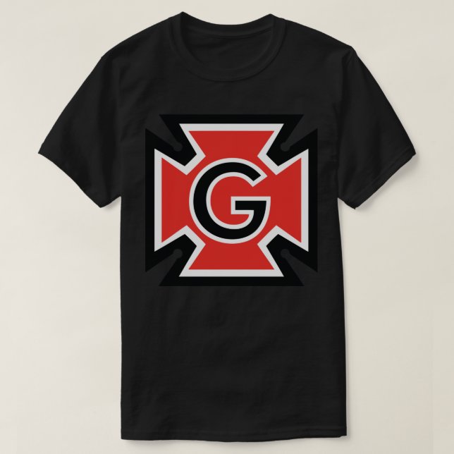Grinnell College Sticker T-Shirt (Design Front)