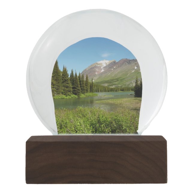 Grinnell Creek at Glacier National Park Snow Globe (Front)