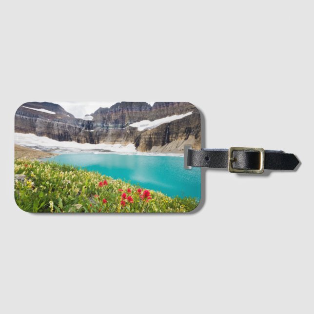 Grinnell Glacier Luggage Tag (Front Horizontal)