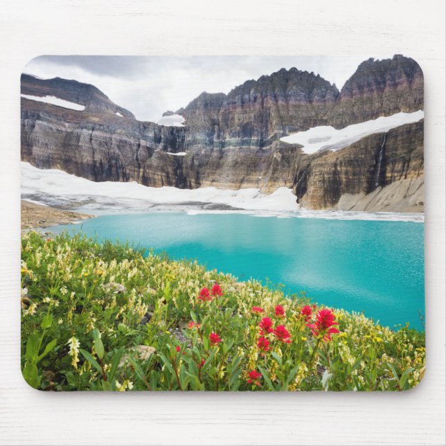 Grinnell Glacier Mouse Mat (Front)