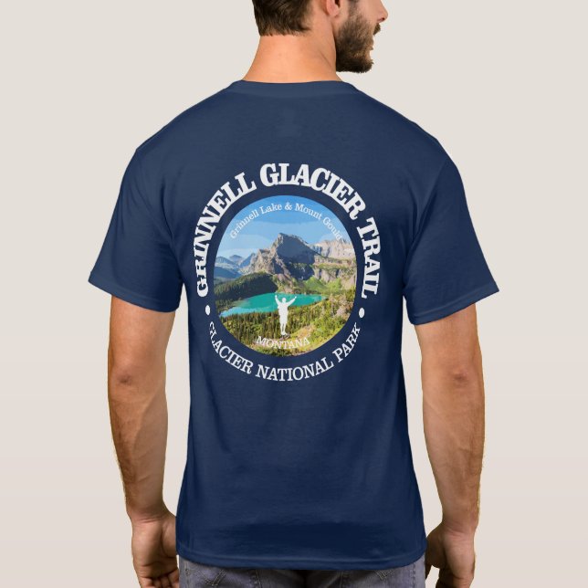 Grinnell Glacier Trail T-Shirt (Back)