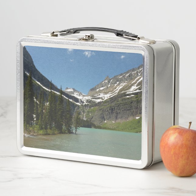 Grinnell Lake at Glacier National Park Metal Lunch Box (In Situ)
