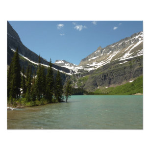 Grinnell Lake at Glacier National Park Photo Print