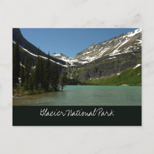 Grinnell Lake at Glacier National Park Postcard