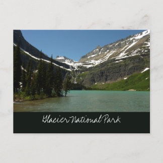Grinnell Lake at Glacier National Park Postcard