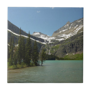 Grinnell Lake at Glacier National Park Tile