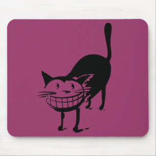 Grinning Cat Mouse Mat