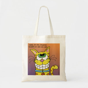 Grinning Cat Tote Bag