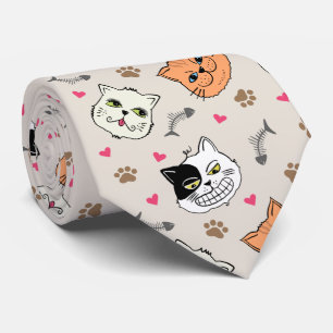 Grinning Cats Tie