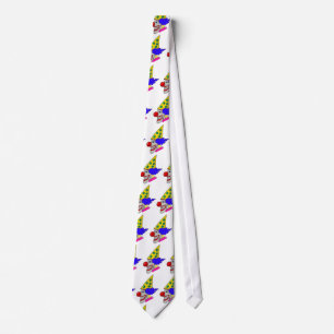 Grinning Clown Birthday Tie