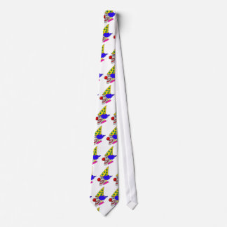 Grinning Clown Birthday Tie