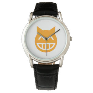 Grinning Emoji Cat Watch