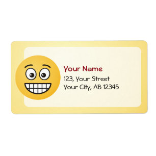 Grinning Face with Open Eyes