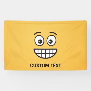 Grinning Face with Open Eyes Banner