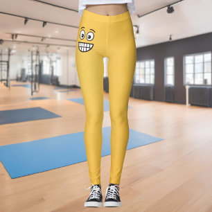 Grinning Face with Open Eyes Leggings