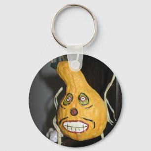 Grinning Gourd Key Ring