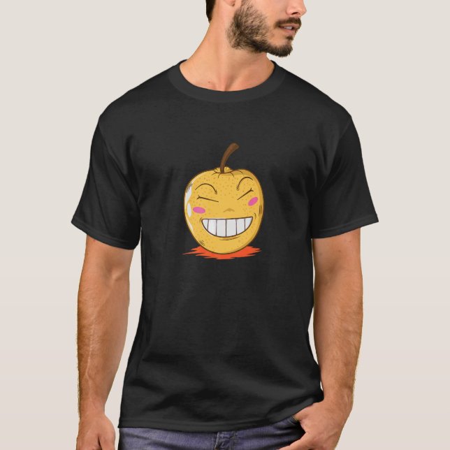 grinning Nashi Pear Asian Pear T-Shirt (Front)