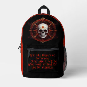 Grinning Skull Backpack