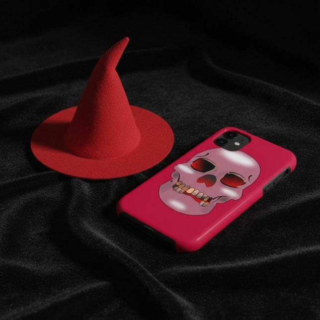 Grinning Skull I-Phone Case (Creator Uploaded)