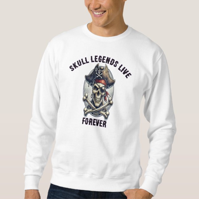 Grinning Skull in Top Hat (Front)