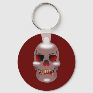 Grinning skull Keychain