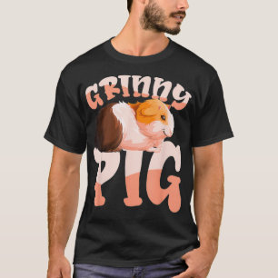 Grinny pig for a Guinea pig lover breeder T-Shirt