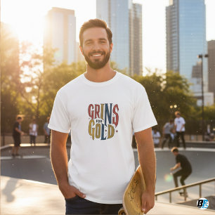 Grins for Gold Funny T-shirts
