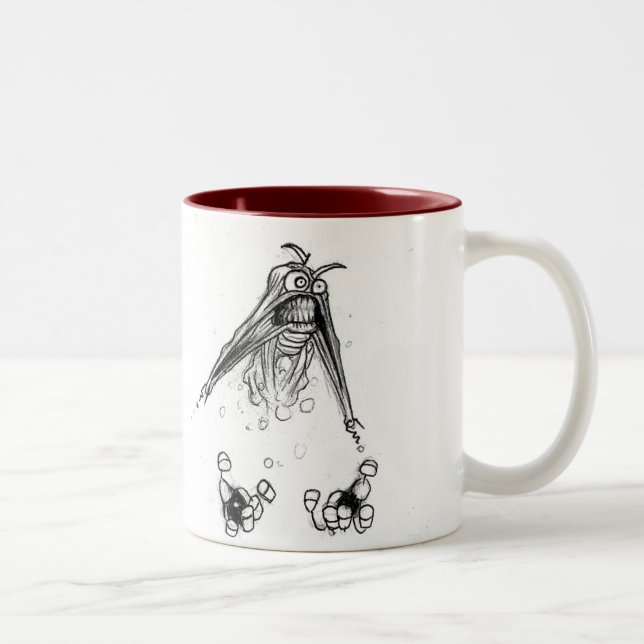 Grinsen Hex Two-Tone Coffee Mug (Right)