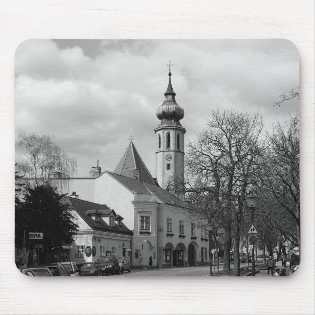 Grinzinger Pfarrkirche Mouse Mat (Front)