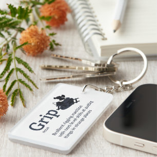 Grip Definition - Film Crew Key Ring