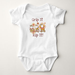 Grip It and Rip It Skateboarding Baby Bodysuit