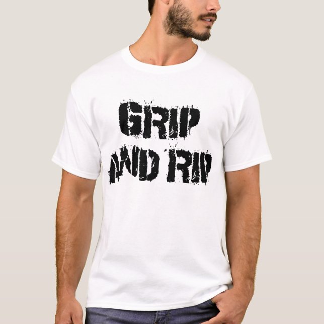 Grip & Rip Armwrestling T-Shirt (Front)