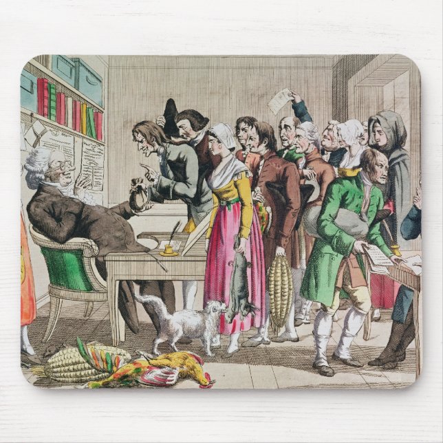Gripardin, the Public Prosecutor of Normandy Mouse Mat (Front)