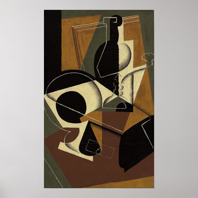 Gris - Cafe And Bottle Poster (Front)