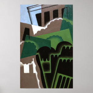 Gris - Cubist Landscape 1917 Poster